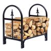 2 Feet Outdoor Heavy Duty Steel Firewood Storage Holder