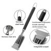 BBQ Stainless Steel Grill Barbecue Kit Cleaning Brush