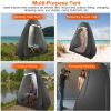 Pop Up Privacy Tent Foldable Outdoor Shower Toilet Tent Portable Clothes Changing Room Camping Shelter with Carry Bag for Camping Hiking Beach Picnic