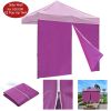 10x10ft EZ Canopy Gazebo Zipper Side Wall/Purple