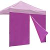 10x10ft EZ Canopy Gazebo Zipper Side Wall/Purple