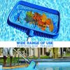 Pool Skimmer Net, Heavy-Duty Leaf Rake for Cleaning Swimming Pool and Pond