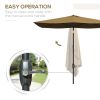 Outdoor beach umbrella / Sun Umbrella (Swiship-Ship)(Prohibited by WalMart)