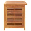 Garden Storage Box with Louver 35.4"x19.7"x22" Solid Wood Acacia