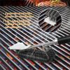 BBQ Stainless Steel Grill Barbecue Kit Cleaning Brush