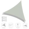 16x16x16ft Triangle Sun Shade Sail/Grey