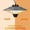 Electric Patio Heater Ceiling Mounted or Hanging Infrared Heater, Waterproof IP24