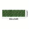 1pc, Artificial Hedge Faux Ivy Fence Privacy Screen Fake Leaf Balcony Fencing And Vine Greenly UV Wall Decore Outdoor Garden Decoration