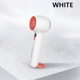 2023 koolmaax new fashion portable small fan, cool essential! In summer, bring mini fans to enjoy the cool breeze at any time, indoor and outdoor (Color: White)