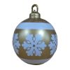 60CM Giant Christmas PVC Inflatable Decorated Ball Made PVC Christmas Tree Outdoor Decoration Toy Ball Gift