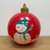 60CM Giant Christmas PVC Inflatable Decorated Ball Made PVC Christmas Tree Outdoor Decoration Toy Ball Gift