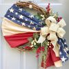 American National Day Wreath Independence Day Wreath Home Outdoor Decoration