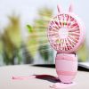 Handheld Mini Fan, Hand Fan, Portable USB Rechargeable Pocket Fan 350mAh, 3 Wind Modes, for Outdoor, Office, Travel Dropship