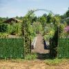 1pc, Artificial Hedge Faux Ivy Fence Privacy Screen Fake Leaf Balcony Fencing And Vine Greenly UV Wall Decore Outdoor Garden Decoration