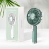 Portable Handheld Fan USB Rechargeable Battery Adjustable Three-block Wind Speed Cooling Desk Fan; Outdoor Travel Magic