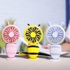 Handheld Mini Fan, Hand Fan, Portable USB Rechargeable Pocket Fan 350mAh, 3 Wind Modes, for Outdoor, Office, Travel Dropship