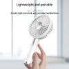 Portable Handheld Fan USB Rechargeable Battery Adjustable Three-block Wind Speed Cooling Desk Fan; Outdoor Travel Magic